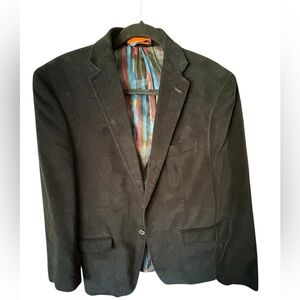TALLIA Black Velvet Men's Sport Coat